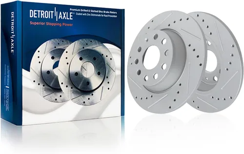 Miniatura 58 de Detroit Axle - Rotores de freno traseros para Toyota GR Supra BMW 230i 330e 330i 430i 530i 530i 530e 540d 540i xDrive X3 X4 Z4, rotores de freno