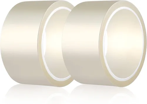 Miniatura 8 de Zonon Cinta térmica transparente de 108 pies para sublimación y transferencia de calor, resistente a altas temperaturas, ideal para placas