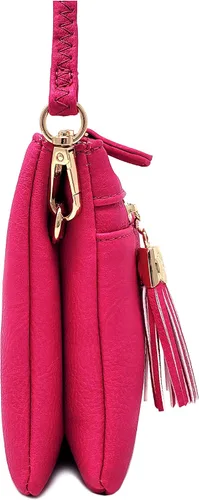 Miniatura 4 de Solene Bolso bandolera ligero con múltiples compartimentos para mujer