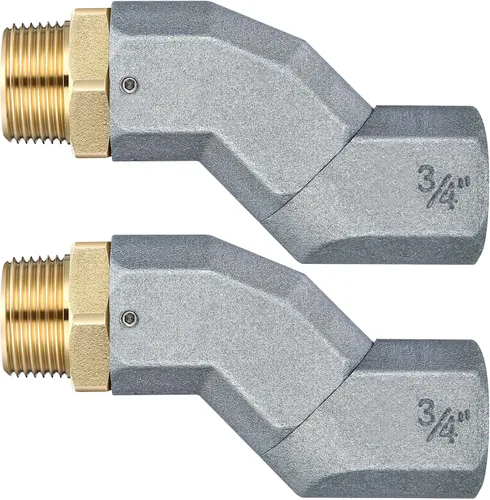 Miniatura 8 de Shimeyao 3 piezas de manguera de combustible giratoria de 1 pulgada con conector NPT de 1 pulgada, giro de transferencia de avión de combustible