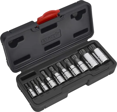 Miniatura 8 de EPAuto Juego de 10 piezas XZN triple cuadrado de brocas