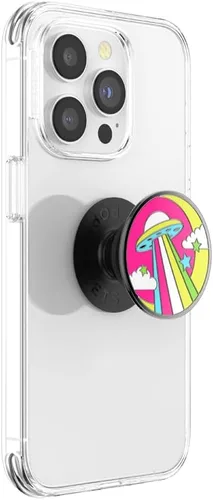 Miniatura 2 de PopSockets - Agarre para teléfono con soporte expandible, agarre adhesivo, esmalte solar PopGrip - Salsa Esmalte en salsa