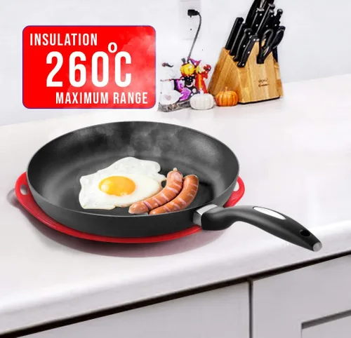 Miniatura 5 de Tapa de tapón para hervir sobre derrames para olla de vapor, cubierta de silicona sin BPA de 11.5 pulgadas, utilizada en utensilios para hornear