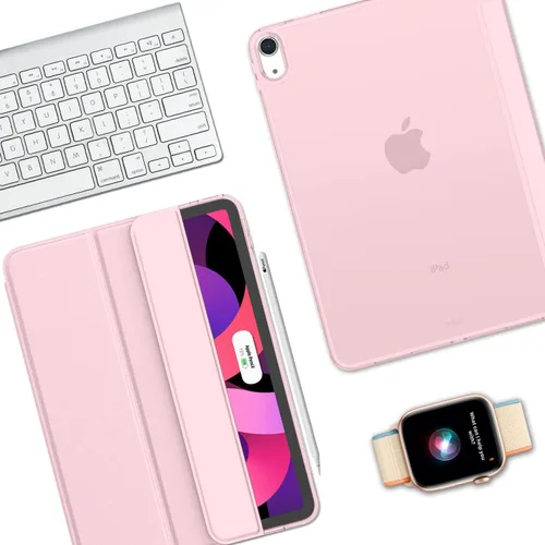 Miniatura 7 de iMieet Funda para iPad Air de 11 pulgadas M3 2025/M2 2024 - Funda para iPad Air de 5ª/4ª generación 2022/2020 de 10.9 pulgadas, carcasa trasera Rosa