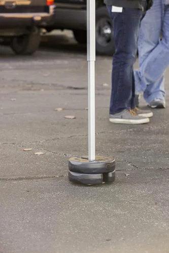 Miniatura 9 de US Weight Juego de 4 Pesas para Toldo de 20 Libras con Diseño Anti-Pellizco - Fácil Instalación y Remoción para Asegurar Tiendas de Campaña, Toldos