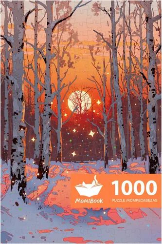 Miniatura 14 de MOMIBOOK Rompecabezas de 1000 piezas para adultos, rompecabezas de Arashiyama Sakura Tour, imagen de pintura, flor de cerezo, difícil, desafiante