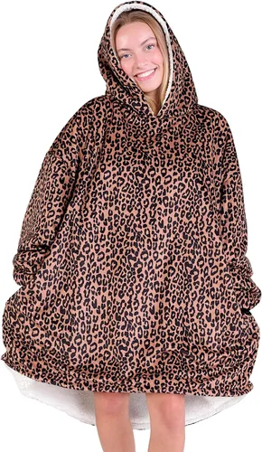 Miniatura 34 de Bare Home B-Cozy - Manta con capucha, para llevar puesta, suave, afelpada, de sherpa, cálida, acogedora, de gran tamaño, disponible en tamaños