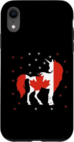 Miniatura 24 de Funda para iPhone 13 Pro Max Unicornio Bandera de Canadá