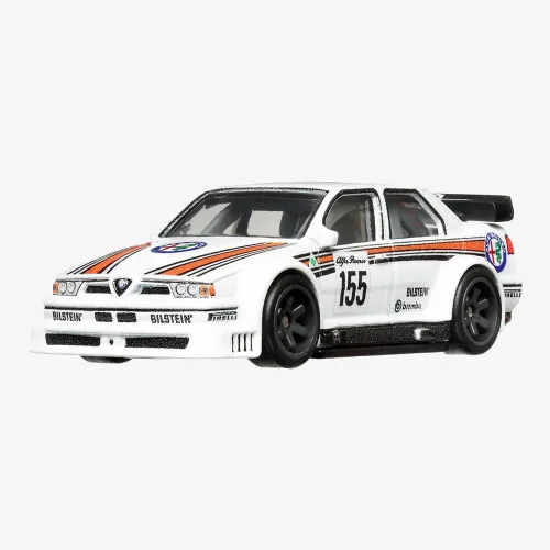 Miniatura 2 de Hot Wheels Alfa Romeo 155 V6 Ti, Spettacolare 1/5 [Blanco]