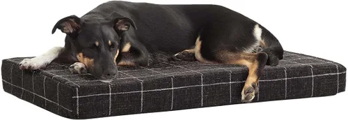 Miniatura 13 de Barkbox Cama ortopédica para perros con espuma viscoelástica, comodidad premium para perros y cachorros, cama para perros para alivio de las Gris