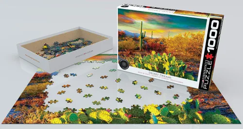 Miniatura 3 de EuroGraphics Rompecabezas de colores del desierto (1000 piezas)