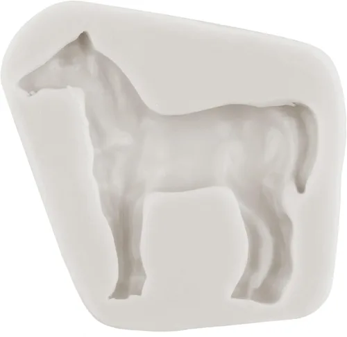 Miniatura 3 de Molde de silicona para caballo, moldes de herradura para fondant, molde de cabeza de caballo, molde de silicona para botas, para decoración