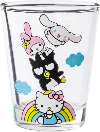 Miniatura 2 de Silver Buffalo Sanrio Hello Kitty and Friends Rainbow With Badtz-Maru, My Melody, Cinnamoroll, Kuromi, Little Twin Stars, Pochacco, Keroppi, Tuxedo