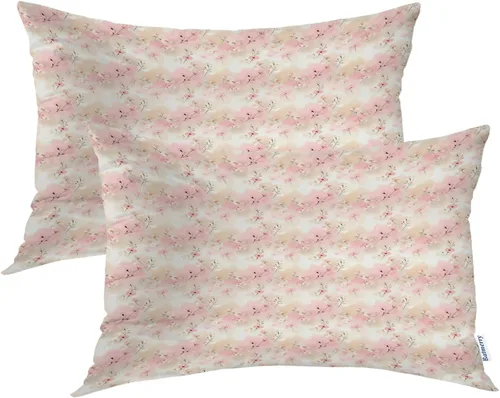 Miniatura 46 de Batmerry Black Cat Green Leaves Throw Pillow Covers, Cat Among Foliage Decorative Pillow Covers Digital Printing Blended Fabric for Couch Sofa Bed