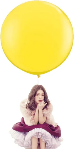 Miniatura 9 de IN-JOOYAA Globos redondos grandes de 36 pulgadas, paquete de 5 globos de látex gigantes de color rosa intenso para decoraciones de fiestas