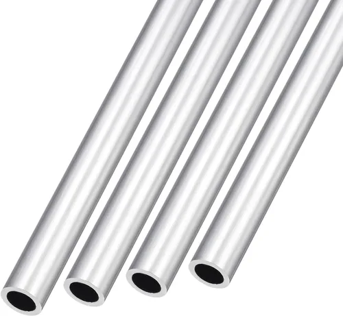 Miniatura 30 de METALLIXITY Tubo de aluminio 6063 (0.118 in de diámetro exterior x 0.079 in de diámetro interior x 11.811 in de largo), 4 piezas, tubo redondo