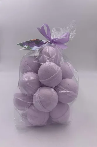 Miniatura 4 de Spa Pure Bombas de baño de vainilla y lavanda, hechas con manteca de karité, ultra hidratantes y mejores para todo tipo de piel, cada una de 1 onza