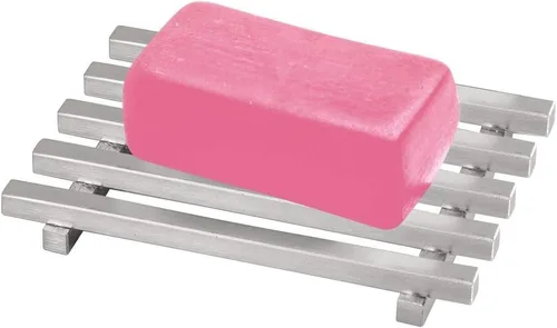 Miniatura 4 de iDesign Jabonera para barra de jabón - Soporte de jabón para barra de cocina y baño, latón suave
