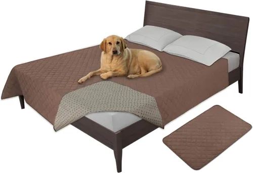 Miniatura 10 de Easy-Going - Funda impermeable 100% para cama de perro, manta antideslizante para mascotas para muebles, funda lavable para sofá, funda de repuesto