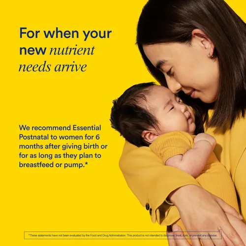 Miniatura 8 de Ritual Essential para Mujeres Multivitamina Postnatal - Vitamina Postpartum - Omega-3 DHA y Colina para Apoyo en la Lactancia, Vitamina A, C, D3