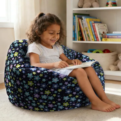 Miniatura 16 de YuppieLife Funda para puf de almacenamiento de animales para niños