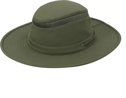 Miniatura 9 de Sombrero de ala ancha Cimarron Safari para mujeres y hombres – UPF 50+ sombrero de pesca al aire libre sombrero de protección solar para Masilla