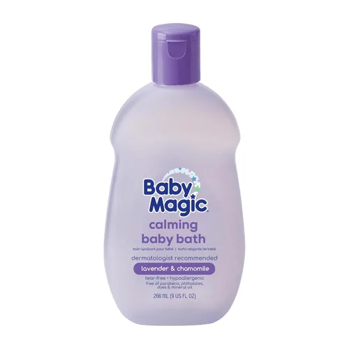 Miniatura 17 de Baby Magic Jabón hidratante para el cabello y el cuerpo, especialmente formulado para la delicada piel del bebé, sin lágrimas, caléndula y coco, 30