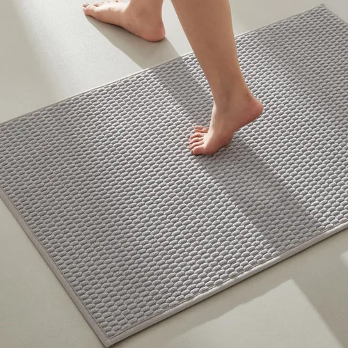 Miniatura 99 de TYUU Alfombras de Baño Antideslizantes Lavables, Tapete de Baño Súper Absorbente Delgado de Pila Baja para Secar Rápido, Alfombra de Baño Pequeña