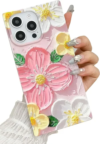 Miniatura 13 de Funda de silicona suave compatible con iPhone 17 de 6.3 pulgadas, funda protectora de silicona suave para mujer (mariposa azul)
