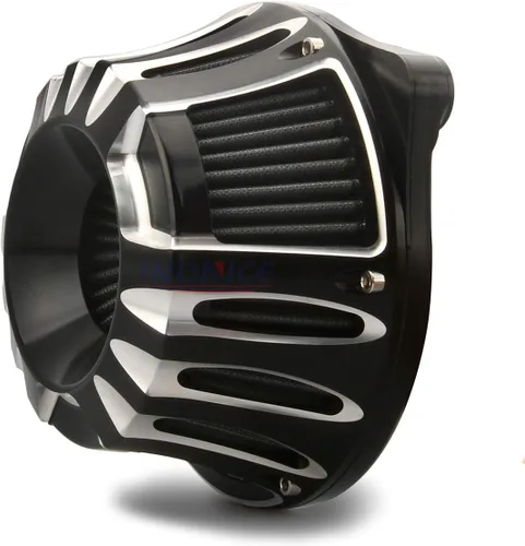 Miniatura 2 de INDNICE Filtro de aire limpiador CNC Crafts filtro de admisión para Harley Dyna Super Glide Custom FXDC/I?005-2014
