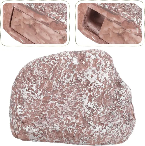 Miniatura 9 de Simulated Stone Key Hider Box Outdoor Garden Fake Rock Secure Extra Key Storage Safe for House Patio Hidden