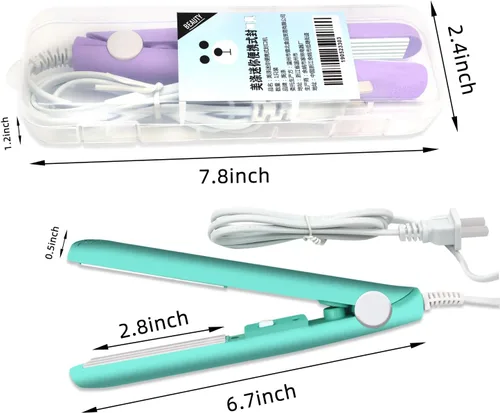 Miniatura 2 de Paquete de 2 mini selladores térmicos para bolsas, sellador de alimentos de mano para almacenamiento de alimentos, máquina selladora térmica