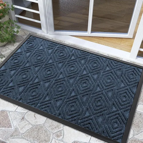 Miniatura 98 de Yimobra Alfombra para Puerta Delantera Exterior Entrada 29.5x17, Impermeable Resistente Alfombras Exteriores para Puerta Delantera, Alfombra