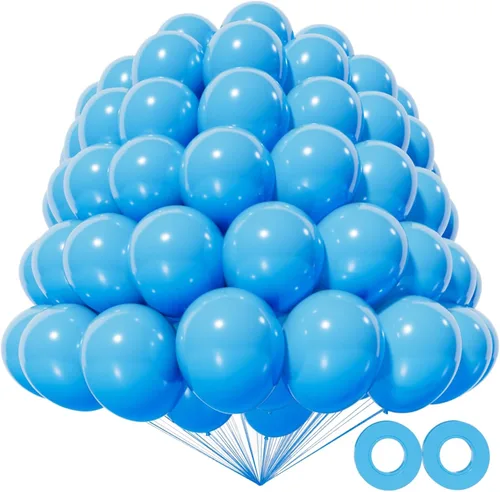 Miniatura 60 de 200 globos de 5 pulgadas, colores surtidos, pequeños globos de látex arcoíris para fiesta, cumpleaños, baby shower, aniversario, festival