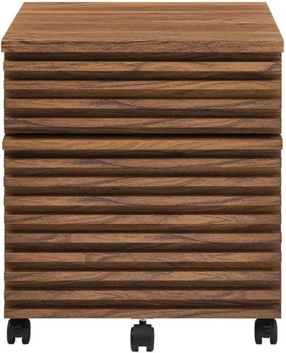 Miniatura 4 de Modway EEI-5704-WAL Archivador de madera, nogal