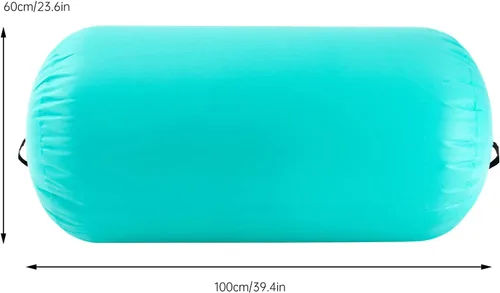 Miniatura 3 de DNYSYSJ Air Roller Air Spot - Barril de aire para gimnasia, entrenador de gimnasia con bomba eléctrica para yoga, animadoras, hogar y uso en agua