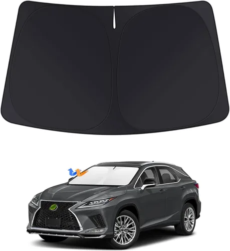 Miniatura 32 de Mixsuper Liner Parasol para parabrisas para Dodge Ram 1500 2019-2025 Parasoles parabrisas delanteros para ventanas para Ram 1500 Accesorios Visor