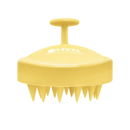 Miniatura 17 de HEETA Masajeador de cuero cabelludo para el crecimiento del cabello, cepillo exfoliante de champú de silicona para el cuero cabelludo