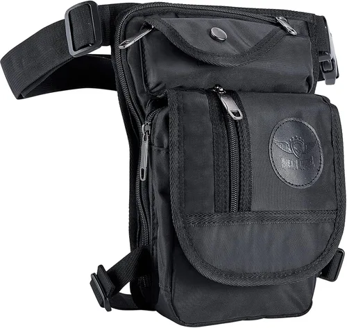 Bolsa de pierna caída, bolsa de muslo para mujeres y hombres, bolsa táctica para piernas, bolsa de muslo, riñonera de muslo para motocicleta, bolsa