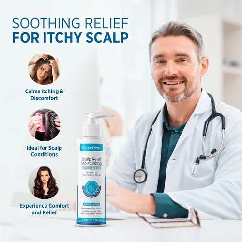 Miniatura 5 de Roycederm Acondicionador para Dermatitis Seborreica y Psoriasis: Tratamiento del Cuero Cabelludo para Foliculits, Psoriasis, Cuero Cabelludo Seco