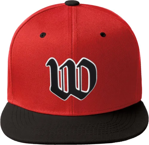 Miniatura 953 de Daxton Gorra clásica con visera de billete plano con letras del alfabeto inglés antiguo de la A a la Z