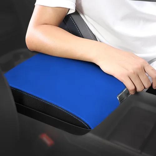 Miniatura 7 de Funda de repuesto para reposabrazos de consola central, adecuada para Dodge Ram 1500 2500 3500 2013-2018 con consola de asiento de salto, protector