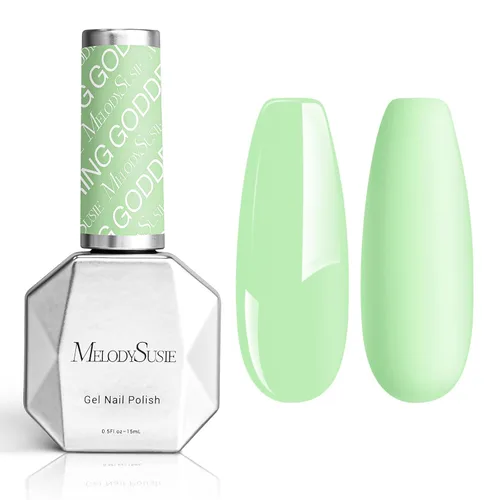 Miniatura 40 de MelodySusie Esmalte de uñas de gel grueso color rosa nude, 0.5 fl oz removible con remojo UV LED Funny Bunny esmalte de gel rosa, regalo de Navidad