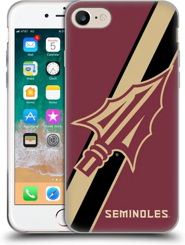 Miniatura 271 de Head Case Designs Funda de gel suave FSU Seminoles de la Universidad Estatal de Florida con licencia oficial compatible con Apple iPhone 13 Pro Max
