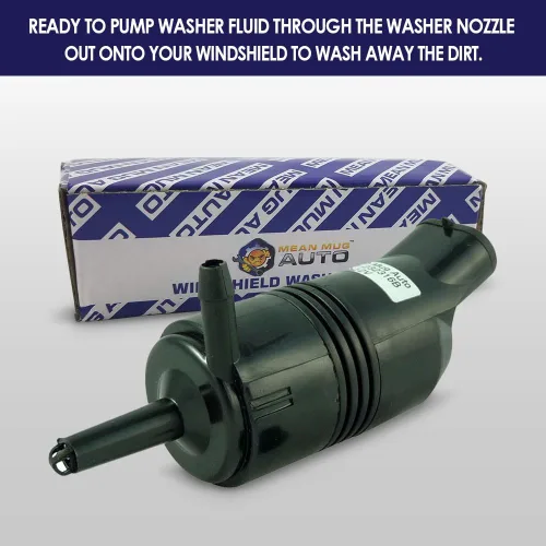 Miniatura 7 de 385-232316B Bomba de limpiaparabrisas (trasera) con ojal - Compatible con Chevrolet (Chevy), Buick, GMC, Cadillac, Pontiac - Reemplaza OEM #