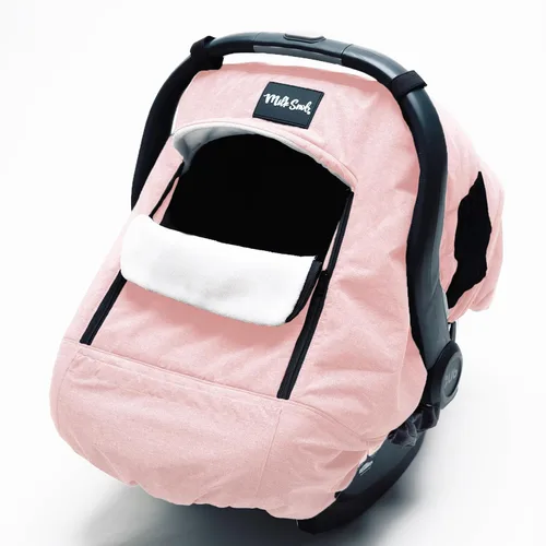 Milk Snob Funda de asiento de coche de invierno para bebé - Toldo para asiento de coche y funda para cochecito para bebés - Impermeable, a prueba de