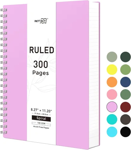 Miniatura 52 de RETTACY Cuaderno de bolsillo, 160 páginas forradas, tamaño mini A6 (4.5" × 5.7"), para trabajo, diario, escritura, papel grueso de 100 g/m²