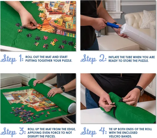 Miniatura 3 de White Mountain Rompecabezas Roll Up Mat 47" x 35.5