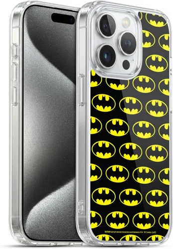 Miniatura 424 de Head Case Designs Funda de gel con licencia oficial de Batman DC Comics Bat Signal Logos [protección de grado militar] compatible con Apple iPhone 7