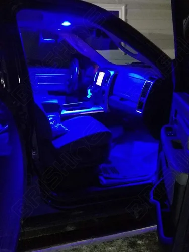 Miniatura 6 de Kit de luz interior LED azul para Toyota 4Runner 2010-2020 2021, paquete de bombillas LED interiores superbrillantes + luces de matrícula